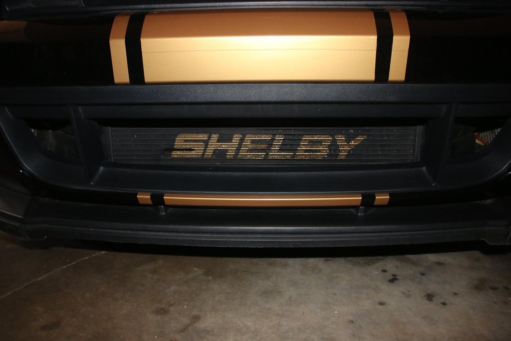 Shelby logo added to the lower Heat Exchanger